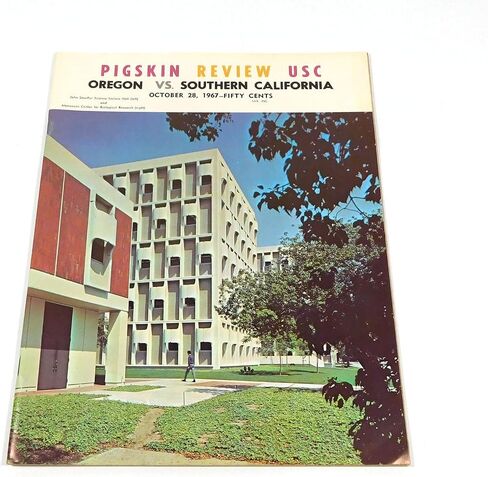 1967 Oregon at USC College Football Program 10-28-67 OJ Simpson - College Programs in Saudi Arabia