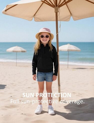 YesFashion Kids Boys Girls Active Sun Protection Slexts خفيفة الوزن قميص تبريد تنس يركض في الهواء الطلق in Kuwait