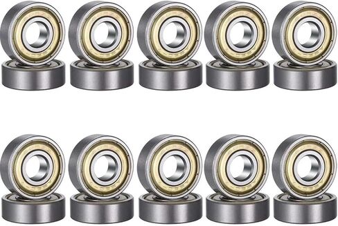 10PCS Double Shield Miniature high Carbon Steel Bearing 608zz 623zz 624zz 635zz 626zz 688zz 3D Printer Parts 608Rs 608 Bearing(635zz) in Saudi Arabia