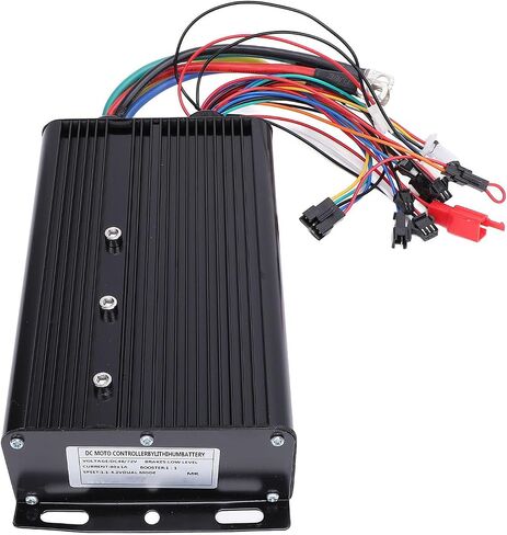 Filfeel 72V 80a 5000W وحدة تحكم كهربائية ، وحدة تحكم محرك Scooter Electric Scooter من الألومنيوم مع إدارة سرعة مستقرة للتحكم الدقيق وتجربة ركوب محسنة ، مصنوعة in Saudi Arabia