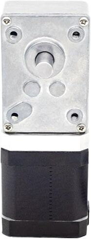 42 * 40mm Nema17 Worm Gearbox Stepper Motor 1.5A Output Torque 1.1Nm-5Nm Self Locking Worm Gear Mini Dc Reduction Gear Motor(50) in Saudi Arabia