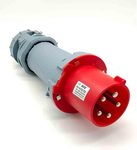 IEC60309 Waterproof Industrial Connector Plug 5Pin 63A 400V 3P+E+N IP44 in Saudi Arabia