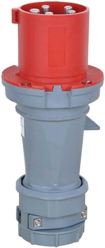 IEC60309 Waterproof Industrial Connector Plug 5Pin 63A 400V 3P+E+N IP44 in Kuwait