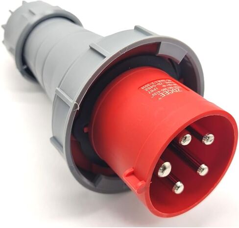 IEC60309 Industrial Connector 125A 380-415V Plug 5 Pin Waterproof IP67 in Kuwait
