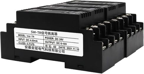 1PCS عزل إشارة دقة عالية 4-20MA 0-10V مكيف الإشارة 1 في 1 وحدة التناظرية لعزل الإشارة (4-20MA إلى 4-20MA) in Saudi Arabia