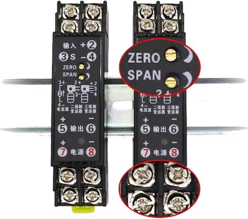 1PCS عزل إشارة دقة عالية 4-20MA 0-10V مكيف الإشارة 1 في 1 وحدة التناظرية لعزل الإشارة (4-20MA إلى 4-20MA) in Saudi Arabia