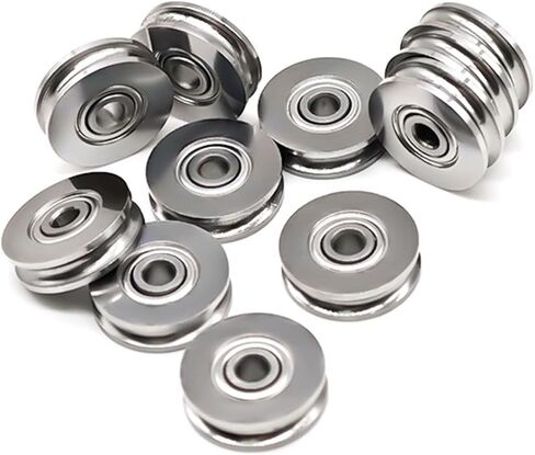 SU3-14ZZ 3x14x4 Mm Roller Bearings SU3-14 Deep Groove Ball U-Shaped Groove Wheel 5PCS in Saudi Arabia