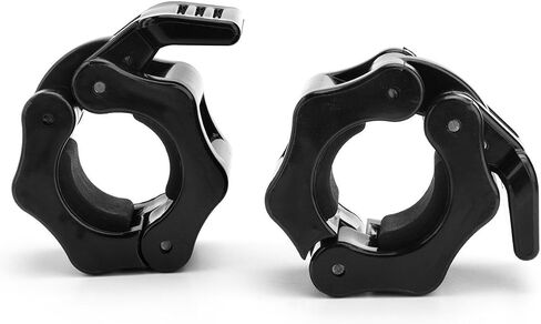 1 inch Barbell Collar Weight Lifting Barbell Clamps Quick Release Dumbbell Collars Locking Collar for Workout Home Gym Training in Saudi Arabia