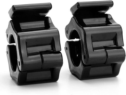 1 inch Barbell Collar Weight Lifting Barbell Clamps Quick Release Dumbbell Collars Locking Collar for Workout Home Gym Training in Saudi Arabia