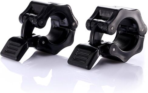 1 inch Barbell Collar Weight Lifting Barbell Clamps Quick Release Dumbbell Collars Locking Collar for Workout Home Gym Training in Saudi Arabia