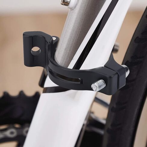 2 أحجام الدراجات Derailleur الأمامية ، 31.8 ملم و 34.9 ملم الدراجات الأمامية Derailleur المشبك مشبك الألومنيوم محول جبل للدراجات الجبلية أو الجبال الدراجات السوداء. in Saudi Arabia
