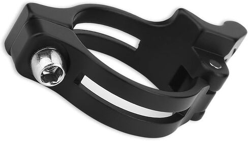 2 أحجام الدراجات Derailleur الأمامية ، 31.8 ملم و 34.9 ملم الدراجات الأمامية Derailleur المشبك مشبك الألومنيوم محول جبل للدراجات الجبلية أو الجبال الدراجات السوداء. in Saudi Arabia