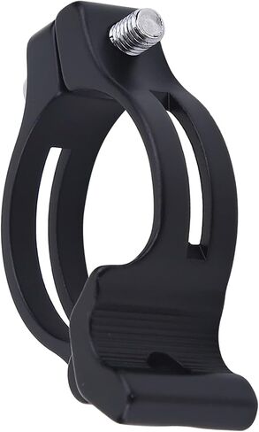 2 Sizes Bikes Front Derailleur, 31.8mm and 34.9mm Bicycles Front Derailleur Clamp Aluminum Alloy Derailleur Mount Adapter for Road or Mountain Bikes Black Bicycles Accessories in Saudi Arabia
