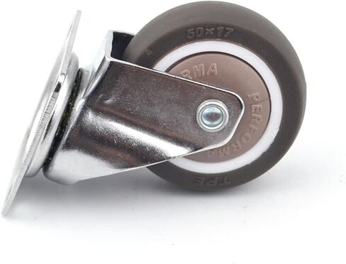 2INCH Super Mute Wheels Diameter Diameter 50mm ، Bear 40kg for Furniture Sofa Showcase 4pcs in Saudi Arabia