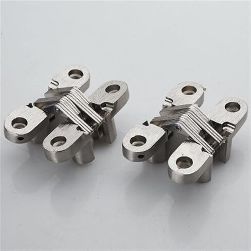 Folding Sliding Door Roller 70KG Bedroom Meeting Room Wood Door Hanging Wheels Foldng Cross Hinge 1Set in Saudi Arabia