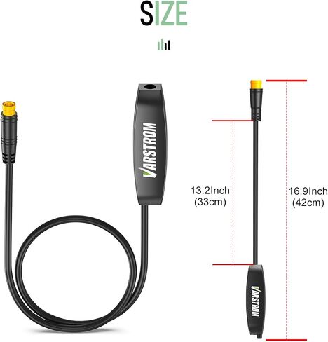 Gear Shift Sensor for BAFANG - Compatible with HD BBS02B BBS01B Mid Drive Kit, Gear Cable for 8fun Electric Bike Conversion Kit BBS02 BBS01, Ebike Shift Sensor with 3Pin Male Connector in Saudi Arabia