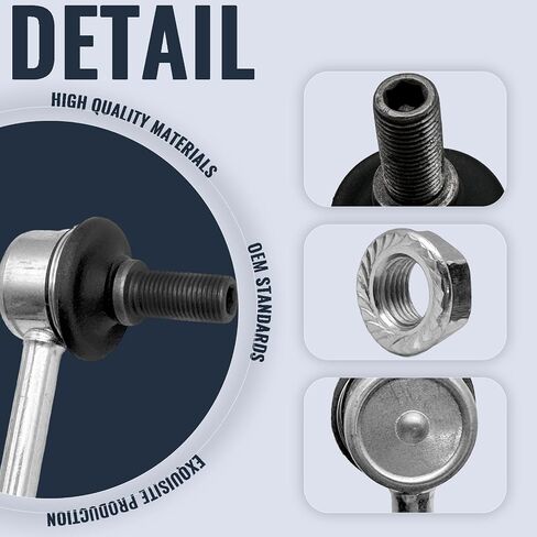 K700432 K700538 Stabilizer Sway Bar Links Front for 2007-2020 Chevrolet Avalanche,Silverado 1500,Suburban,Suburban 1500,Tahoe,GMC Sierra 1500,Yukon/Xl/1500,Cadillac Escalade in Kuwait