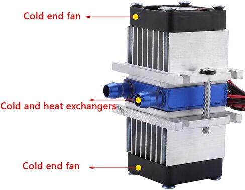 FDIT ثنائية الرقاقة أشباه الموصلات peltier peltier TEC1-12706 تبريد المياه مبرد واحد مبرد 144W الولايات المتحدة (مبرد واحد) in Saudi Arabia