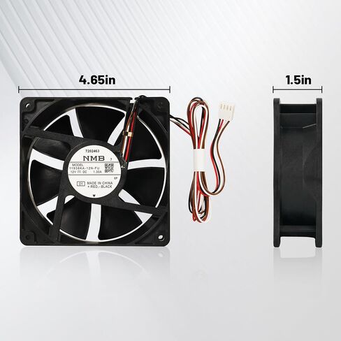 KIT0411 Pellet Grill Induction Fan Motor for Traeger D2 Pro 575/780 and Ironwood 650/885,Silverton 620 810, Century 885, Oven Circulation Fan Replacement Part,1.3A 12V DC in Saudi Arabia