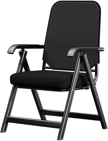 Fold Up air Folding Comfortable and Breathable Back air, Office Sedentary Computer air, Reception air, Load-Bearing 100kg/220.5lbs in Saudi Arabia