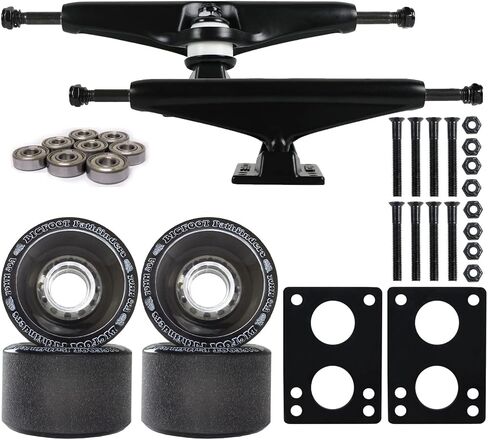 TGM Skateboards Core Black Longboard Trucks Bigfoot Wheels Package 70 مم (أسود ، 6.0 بوصة) in Saudi Arabia