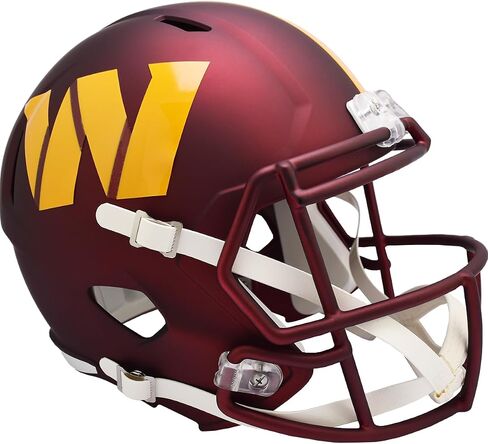 Washington Commanders Current New Riddell Speed Replica Full Size Football Helmet - NFL Replica Helmets in Saudi Arabia