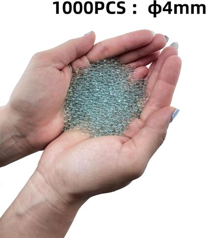 Round Solid 3mm Sodium Calcium Glass Beads as Laboratory Zeolite 1000PCS in Saudi Arabia
