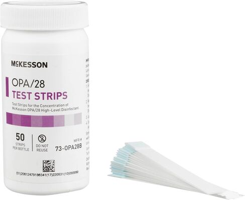 McKesson OPA/28 شرائط اختبار لمؤشر التركيز ، والاستخدام الفردي ، 50 عدد ، 1 حزمة in Saudi Arabia