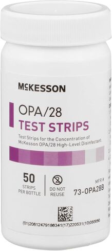 McKesson OPA/28 شرائط اختبار لمؤشر التركيز ، والاستخدام الفردي ، 50 عدد ، 1 حزمة in Saudi Arabia