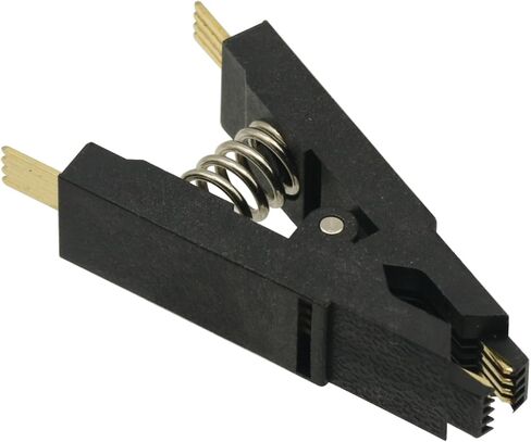 2PCS SOIC8 SOP8 اختبار المبرمج مقطع SOP SOIC 8 SOIC8 DIP 8 SOP8 PIN TEST CLAMP in Saudi Arabia
