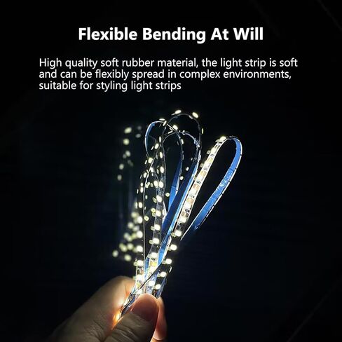 طابعة ثلاثية الأبعاد طابعة طابعة LED Strip Trock لـ Bambu Lab P1P/P1s ، مع عرض بطول 1.5 متر 7 مم و 75 حبات LED ، من السهل تثبيت مصباح LED 5V شريط مرن أضواء السطوع عالية الأجزاء 3D أجزاء in Kuwait