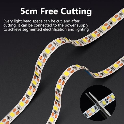 طابعة ثلاثية الأبعاد طابعة طابعة LED Strip Trock لـ Bambu Lab P1P/P1s ، مع عرض بطول 1.5 متر 7 مم و 75 حبات LED ، من السهل تثبيت مصباح LED 5V شريط مرن أضواء السطوع عالية الأجزاء 3D أجزاء in Kuwait