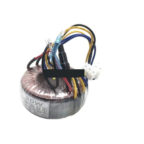 1PCS 30W 30VA INPUT 220V OUTPUT 19V-0-19V 5V AUDIO AUDIO RING محول in Kuwait