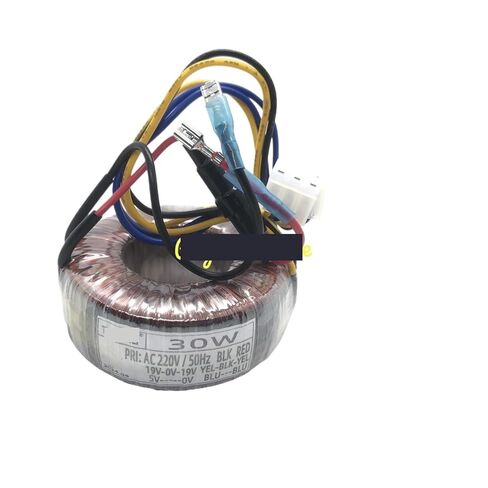 1PCS 30W 30VA INPUT 220V OUTPUT 19V-0-19V 5V AUDIO AUDIO RING محول in Kuwait