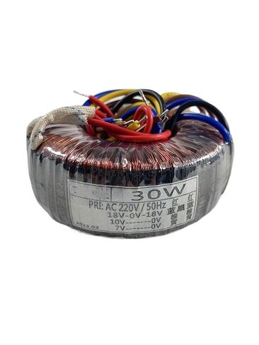 1PCS 30W 30VA INPUT 220V OUTPUT 18V-0-18V 10V 7V AUDIO AUDIO POWER RING in Kuwait