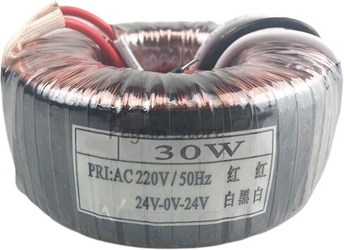 1PCS 30W30VA INPUT110/115/120/220/230/240/380V OUTPUT DUBLE/12/15/20/22/28/30/36V محول حلقة القدرة in Saudi Arabia