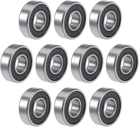 2/10pcs محامل كرة أخدود عميقة 688RS 684 685 686 687 688 689 ZZ RS 2RS Rubber Sealing Cove المحامل (-2RS أسود ، 687 7x14x5mm_10pcs_abec-5) in Saudi Arabia