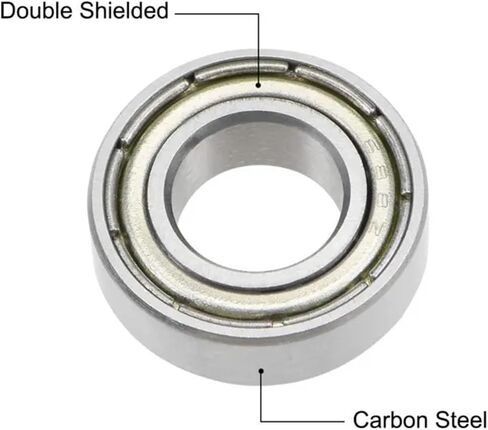 2/10pcs محامل كرة أخدود عميقة 688RS 684 685 686 687 688 689 ZZ RS 2RS Rubber Sealing Cove المحامل (-2RS أسود ، 687 7x14x5mm_10pcs_abec-5) in Saudi Arabia