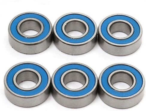 10Pcs Bearing MR105-2RS 5x10x4mm Miniature MR105RS Ball Bearings Blue Sealed Bearing MR117 2RS 5 * 10 * 4mm(MR117-2RS_ABEC 3) in Saudi Arabia