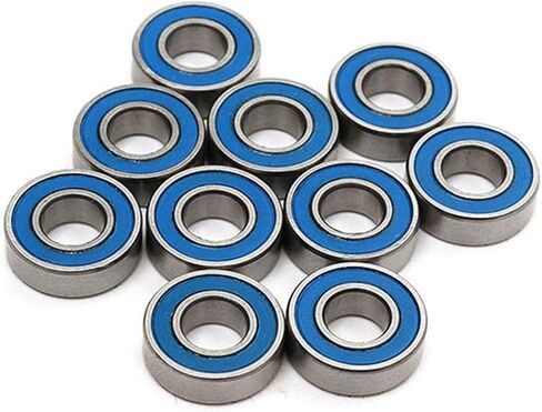 10Pcs Bearing MR105-2RS 5x10x4mm Miniature MR105RS Ball Bearings Blue Sealed Bearing MR117 2RS 5 * 10 * 4mm(MR117-2RS_ABEC 3) in Saudi Arabia