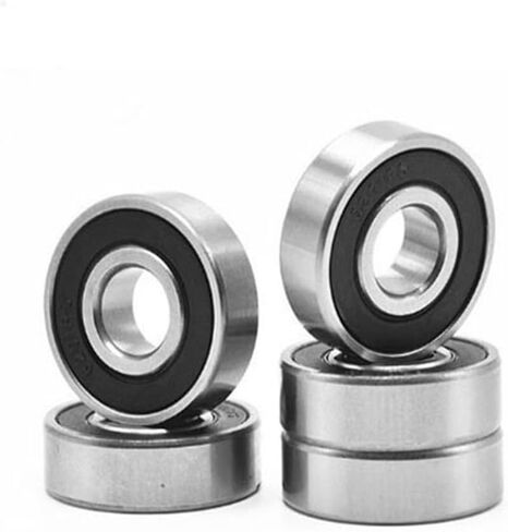 6801 ABEC-5 ABEC-3 ABEC-1 6801-2RS 6801RS 6801 2RS RS 12X21X5MM SEAL RUBBER RUBBER SEAL DEEP GROOVE BALLING 10PCS (ABEC 3) in Saudi Arabia