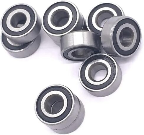 10pcs ABEC-5 MR104-2RS MR104ZZ MR104 2RS MR104RS 4X10X4MM RUBBER Blue Miniature Miniature Deep Groove Bearings (MR104ZZ ، ABEC 5) in Saudi Arabia