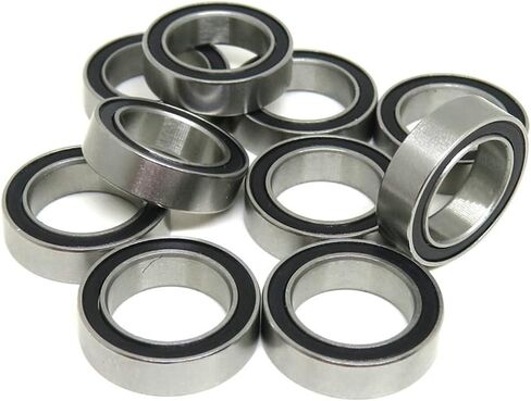 10pcs S6700rs تحمل 10x15x4mm abec7 S6700 S61700RS S61700 2RS 6700 61700 RS محمل كرة من الفولاذ المقاوم للصدأ 10 * 15 * 4MM محمل in Saudi Arabia