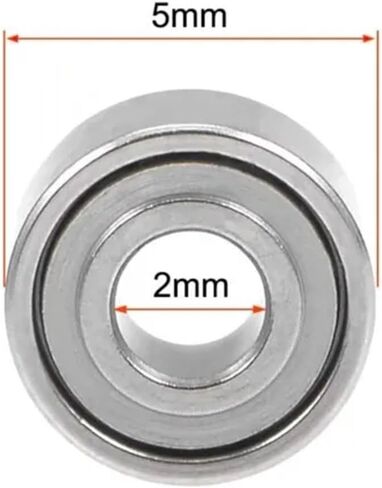 10pcs MR52ZZ MR63ZZ MR85ZZ MR95ZZ MR128ZZ MR137ZZ MR74ZZ MR105ZZ BEARING BELLERS METILD BLENGS (MR104ZZ 4X10X4MM) in Saudi Arabia