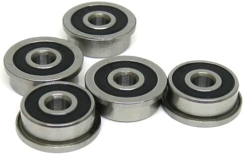 5pcs F695 2RS الحافة تحمل 5 × 13x4mm محمل كرة أخدود عميق F695RS 5 * 13 * in Saudi Arabia