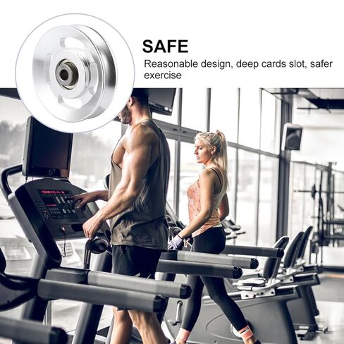 Aluminum Pulley Wheel Universal Bearing Pulley Wheel for Cable Machine Home Gym Equipment Part Garage Door in Saudi Arabia