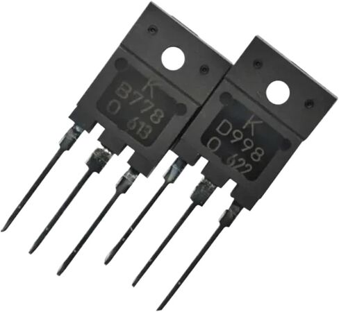 (10pair/Lot) 100% Imported KTB778 KTD998 2SB778 2SD998 B778 D998 TO-3PF Audio Amplifier Transistor in Saudi Arabia