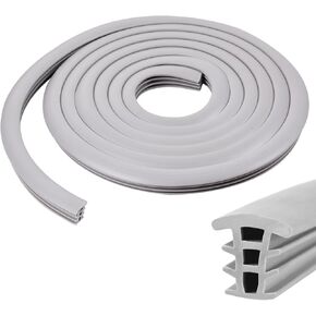 Flexible EPDM Rubber Strip Concrete Expansion Joint Filler (100 ft Long,3/4 inch Wide) Driveway and Sidewalks Crack Filler, Weather and Aging Resistant-for Concrete Crack Repair Replacement in Saudi Arabia