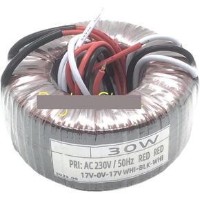1PCS 30W30VA INPUT110/115/120/220/230/240/380V OUTPUT DUBLE/12/15/12/22/28/30/36V محول طاقة الطاقة (المدخلات 240V ، إخراج 15 فولت) in Kuwait
