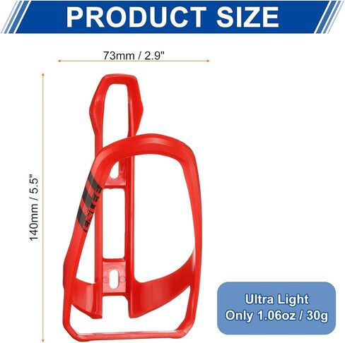 Harfington Bicycle Mater Bottle حامل خفيفة الوزن زجاجة زجاجة دراجة شاملة لركوب الدراجات مع رافعة الإطارات لطريق MTB Mountain in Kuwait